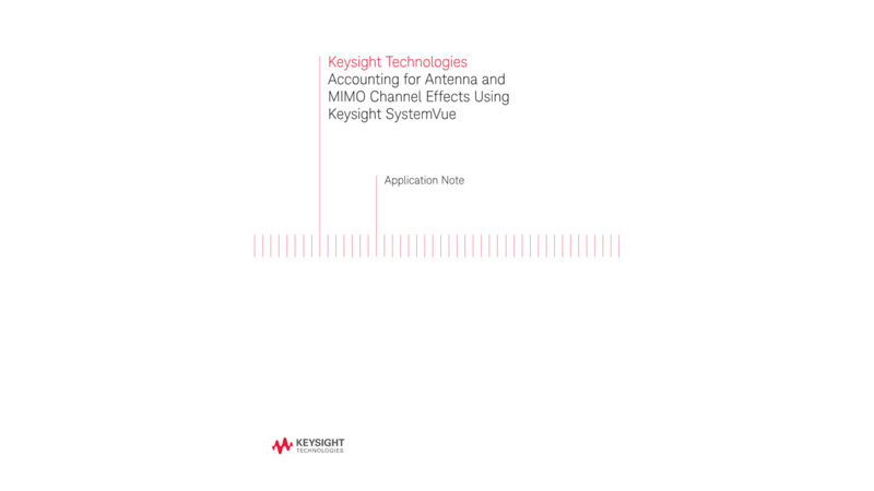 Accounting for Antenna and MIMO Channel Effects